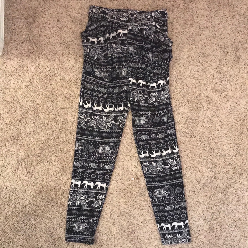 elephant print leggings